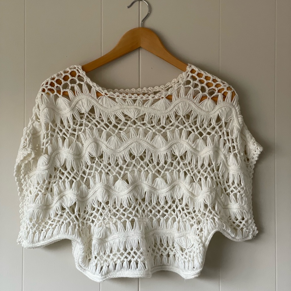 Millau Woven Crop Sweater